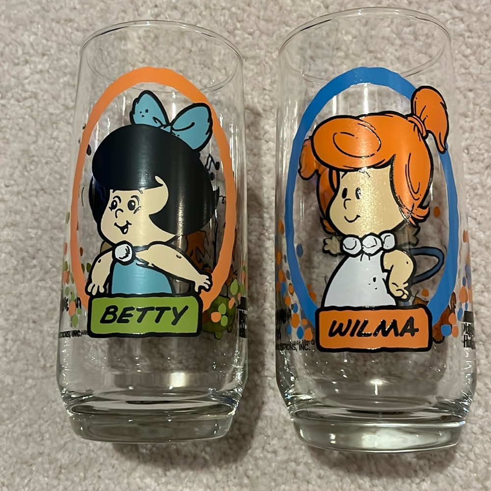 Vintage Flintstone Kids Glasses